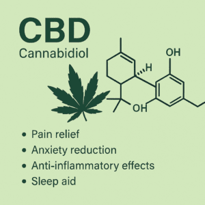 Cbd image at cannabis dispensary