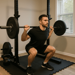 Staying in shape after the holidays workout routine with cannabis motivation