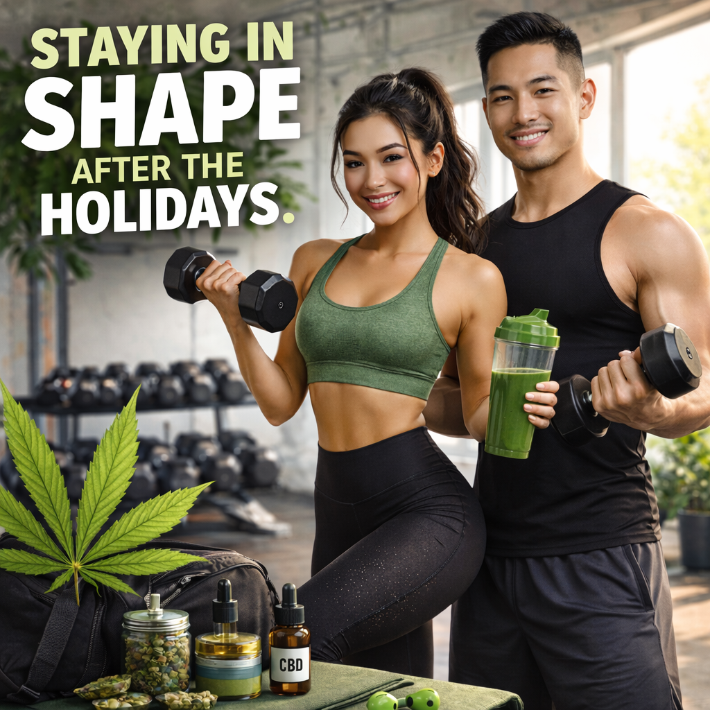 Staying in shape using cannabis