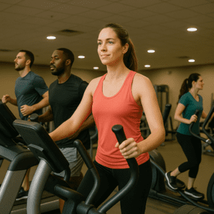 Working out to stay in shape after the holiday's 