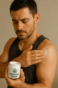 Topical Cannabis Cream, stress management, and post-training comfort