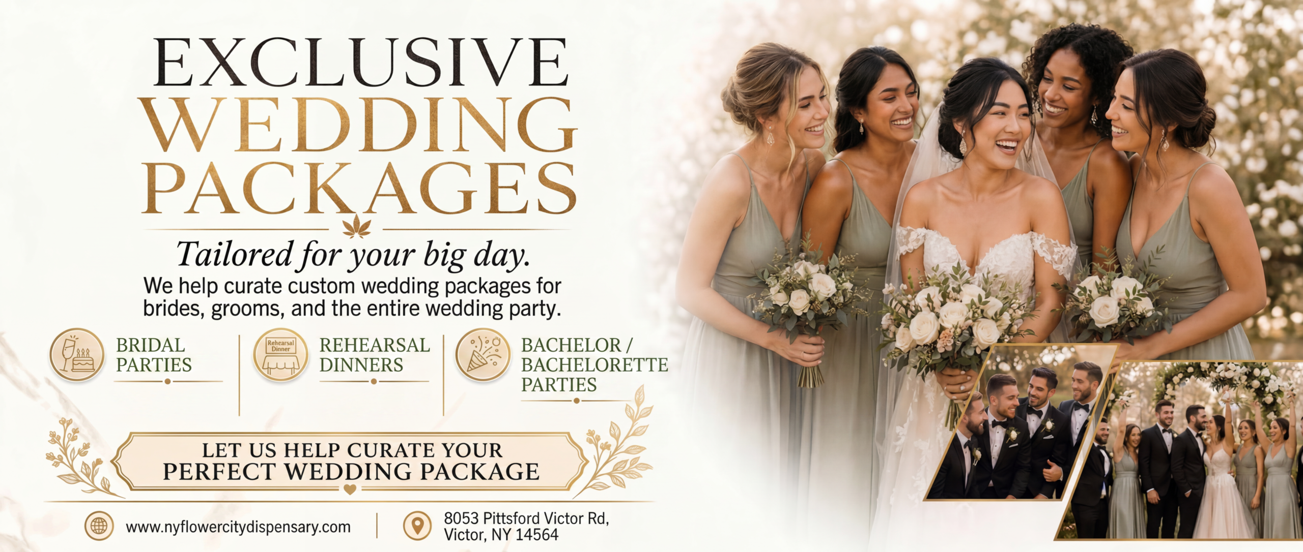 Cannabis Wedding Bar in finger lakes new york